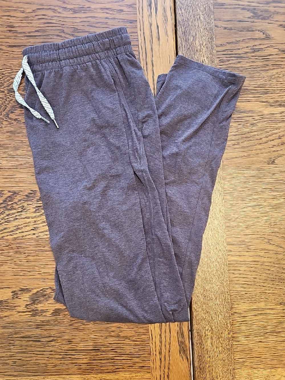 Members Mark Casual Drawstring Pants - Heather Purple